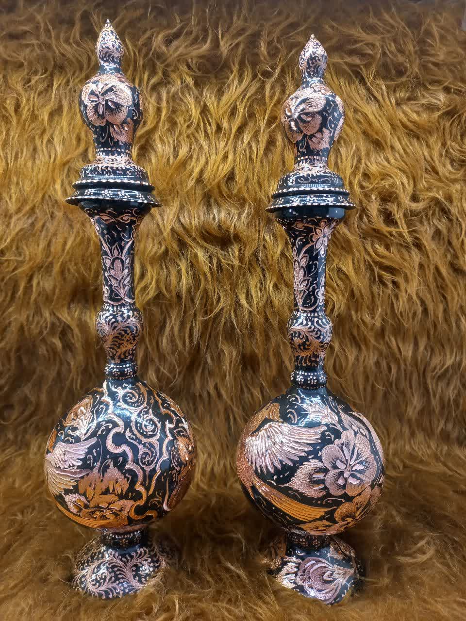 گلاب پاش مسي الماس تراش 